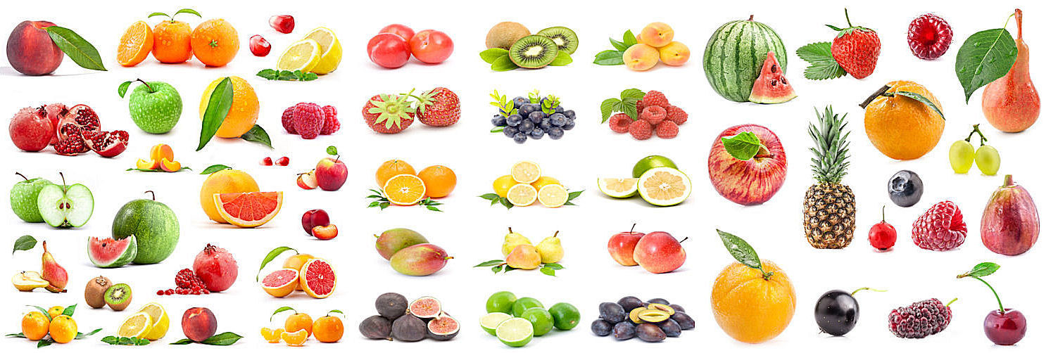 Garneren met groente en fruit