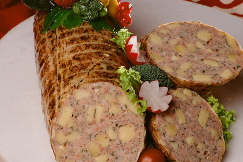 Kaasrol met Gruyèrekaas