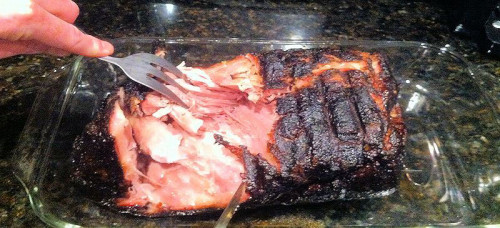 Varkens pulled pork