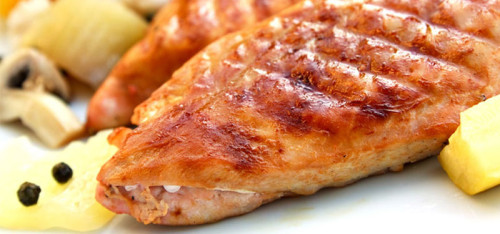 Gevulde kalkoenfilet