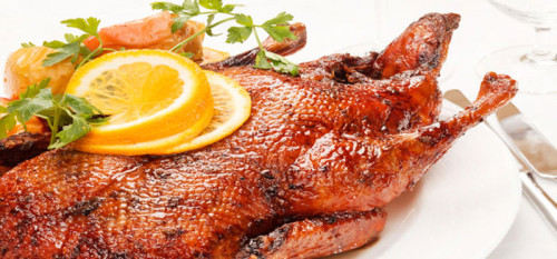 Gans uit de oven
