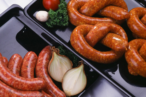 Delicatessen curry barbecueworstjes