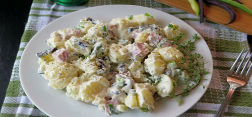 English lunch salad