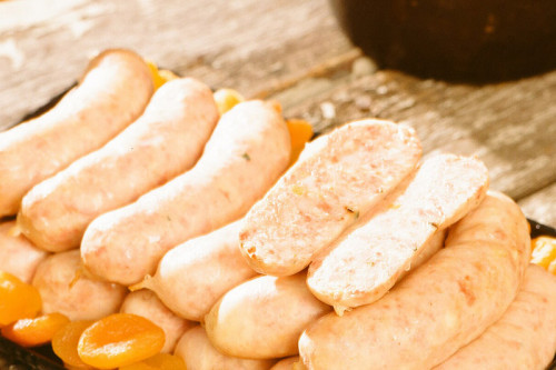 Kaas en vlees Barbecueworstjes met Chamois d’or
