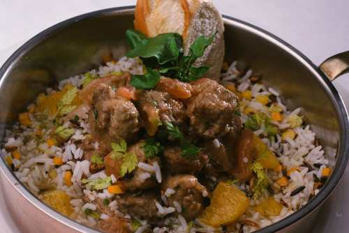 Griekse kalfsragout