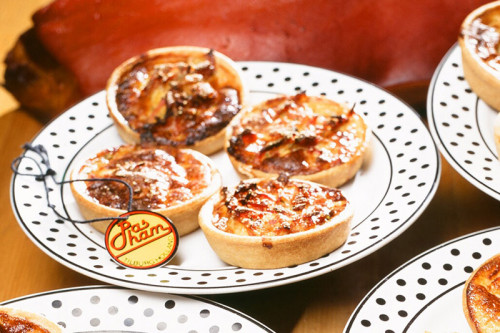 Mini-Quiches met rauwe ham