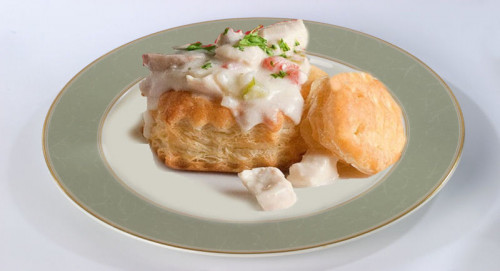 Pasteitje met kalfsragout