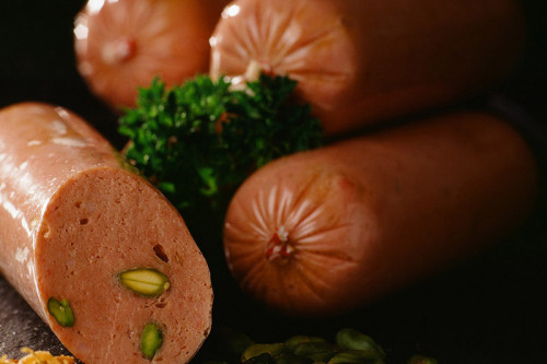 Pistache leverworstjes