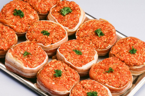 Paarden tournedos steak met kaas