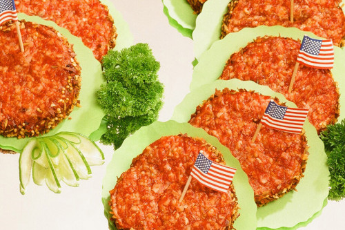 Runder Atlanta burgers