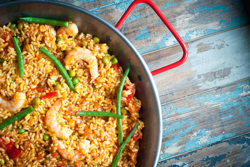 Spaanse Paella Valenciana