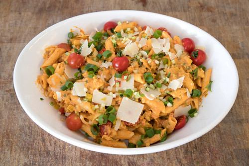 Zoete Pastaschotel