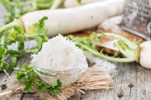 Pittige pastinakenpuree met mierikswortel