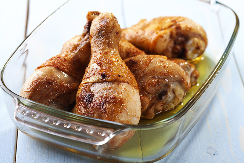 Versinspiratie Gemarineerde kip drumsticks met hete dipsaus