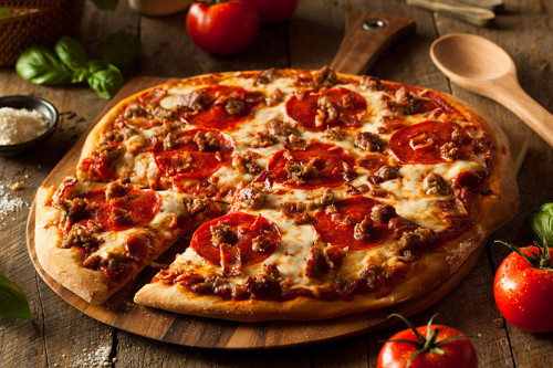 Vleespizza