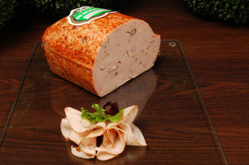 Kerst vleesbrood