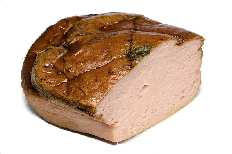 Bayerische Fleischkäse (Leberkäse)