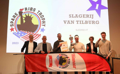 Slagerij van Tilburg uit Sliedrecht wint Spareribs Trophy 2023