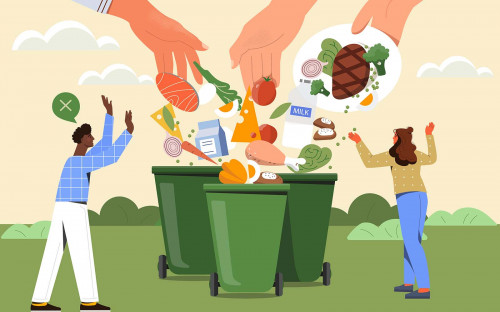 Supermarkten verminderen voedsel­ver­spil­ling met 17,4%