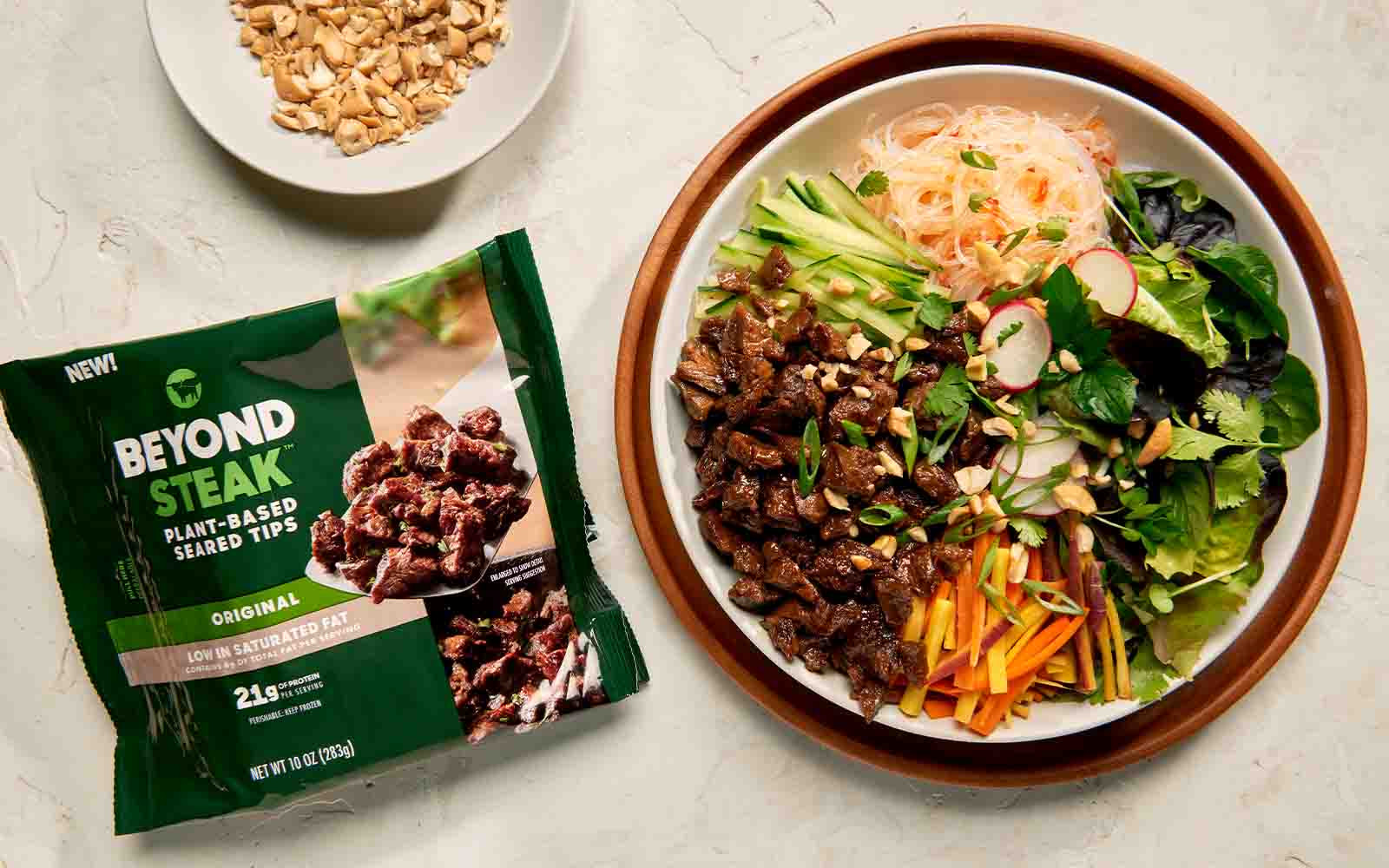 Beyond Meat introdu­ceert Beyond Steak in Nederland