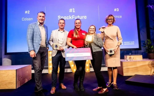 SnackFuture wint KVK Innovatie Top 100 catergorie voeding