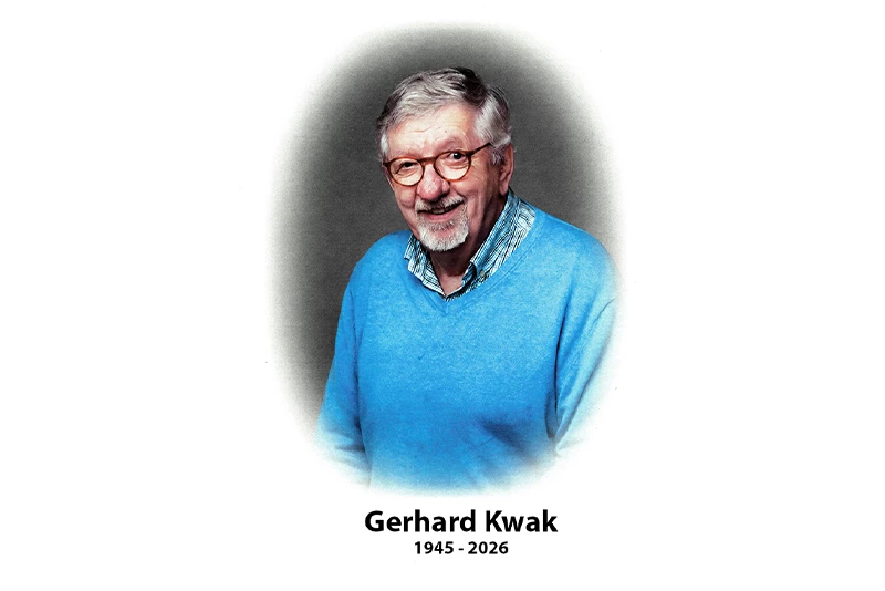 In Memoriam - Gerhard Kwak
